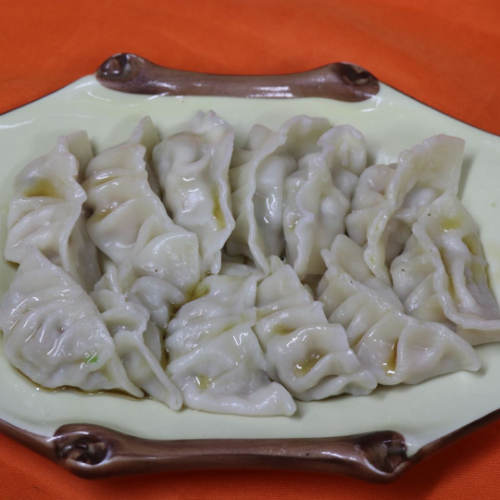 3. Boiled Dumplings (Chinese cabbage & Pork Filling)水饺