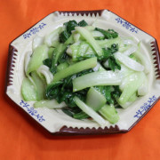 112. Bak Choi with Garlic Sauce 蒜蓉小白菜