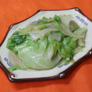 115. Lettuce with Bean curb Sauce (Spicy)腐乳生菜（辣）
