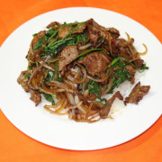 157. Spicy Lamb with Coriander on Rice 香菜羊肉饭