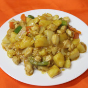 172. Curry Chicken on Rice 咖喱鸡饭