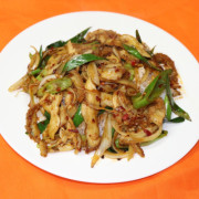 174. Spicy OX Tripe with Spring Onions on Rice 葱爆牛肚饭