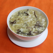 21. Chicken &amp; Fish Maw Soup 鸡丝鱼肚汤