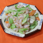 24. Prawns with Celery 西芹虾仁