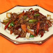 72. Spicy Lamb with Cumin Seeds 孜然羊肉（辣）