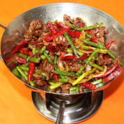 88. Spicy Chicken Gizzards 干锅鸡胗（辣）